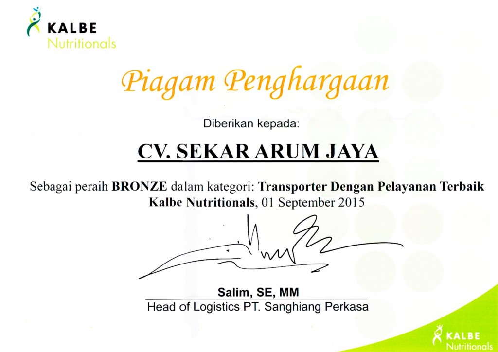 PIAGAM CV. SEKAR ARUM JAYA, JPG